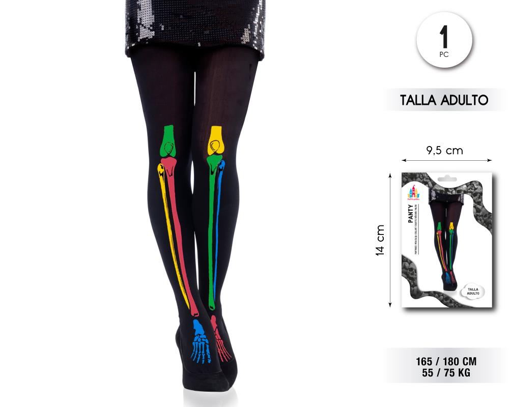 PANTY ESQUELETO COLOR