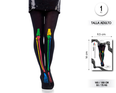 PANTY ESQUELETO COLOR