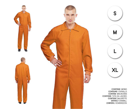 MONO WORKER NARANJA S