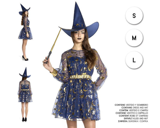 BRUJA ESOTERICO AZUL M