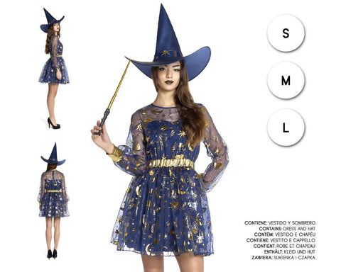 BRUJA ESOTERICO AZUL M