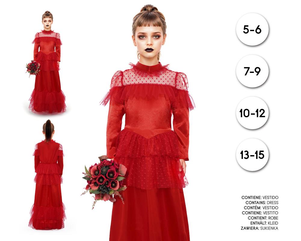 NOVIA ROJA VESTIDO LG 7-9