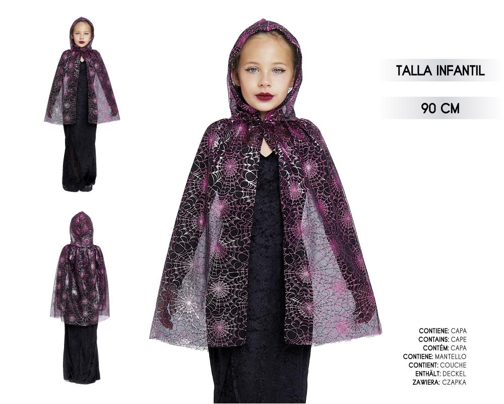 CAPA TELARANA LILA 90CM