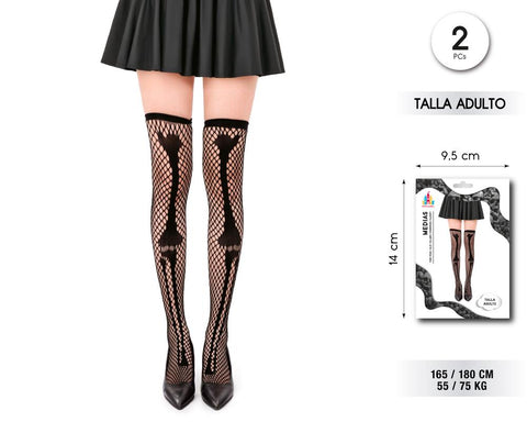 MEDIAS LARGAS RED ESQUELETO