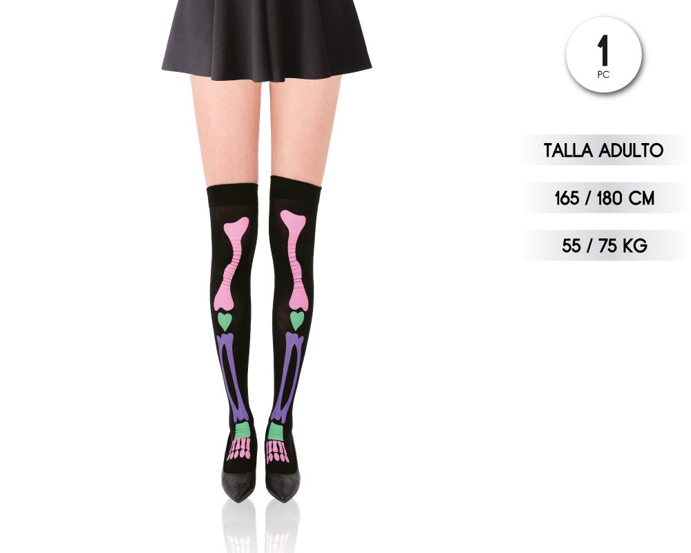 MEDIAS NG ESQUELETO ROSA