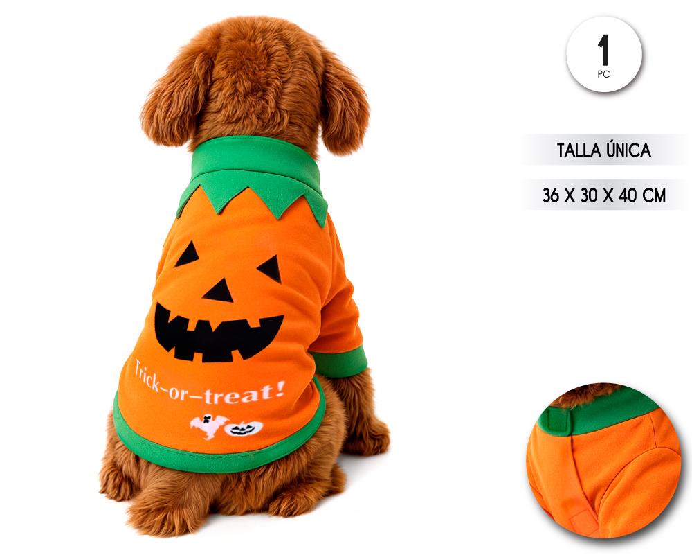 DISFRAZ MASCOTA CALABAZA