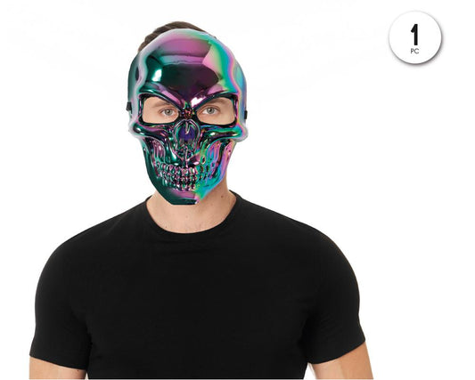 MASCARA SKULL HOLO