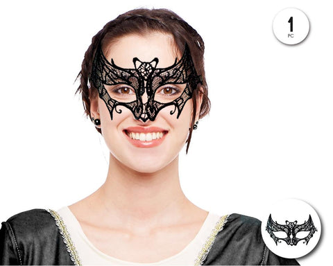 MASCARA DE ENCAJE BAT