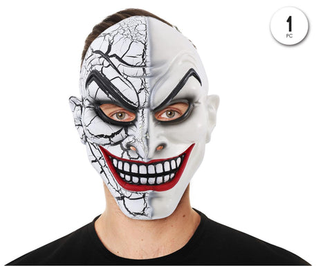 MASCARA JOKER CON CARA AGRIETADA