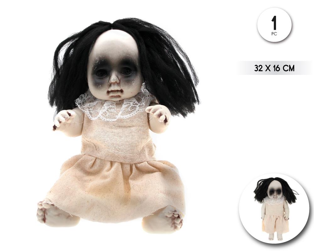 MUNECA VESTIDO BLANCO