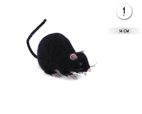 RATON HALLOWEN NEGRO