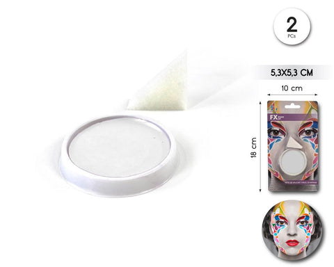 MAQUILLAJE TARRINA BLANCO