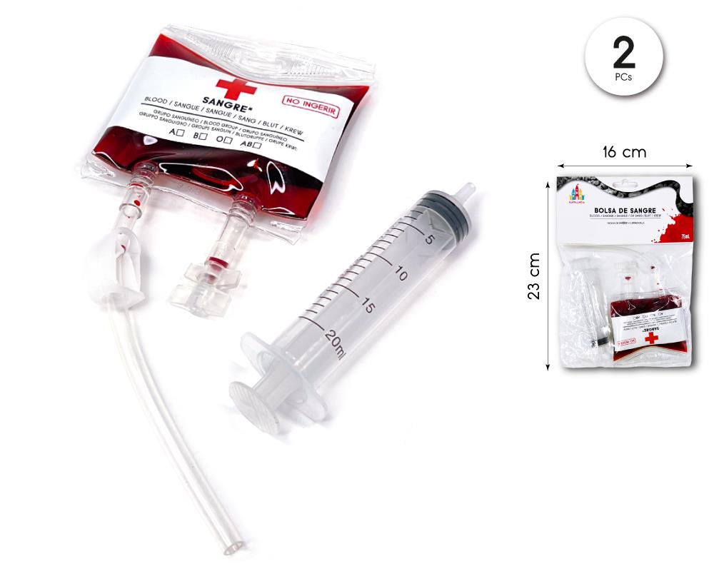 BOLSA DE SANGRE 75ML