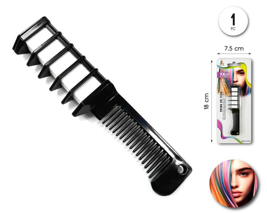 PEINE DE TIZA MECHA BLANCA