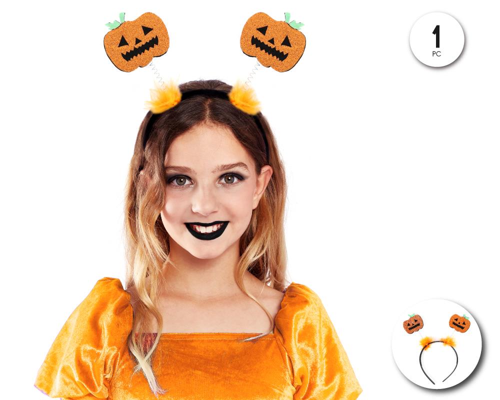 DIADEMA MUELLE CALABAZA