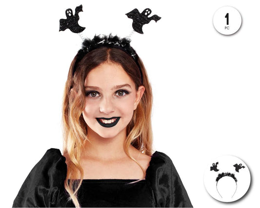 DIADEMA FANTASMA PLUMA