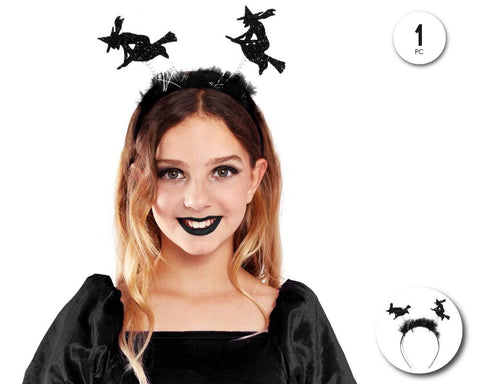 DIADEMA BRUJA PLUMA