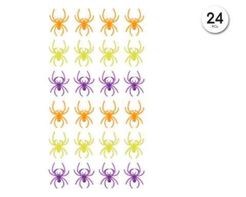 DECO ARANAS PEQUE COLORES