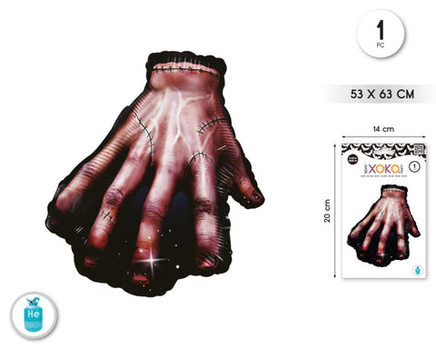 GLOBO FOIL MANO 53X63CM