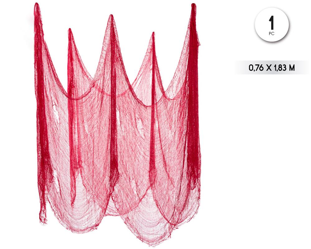 TELA ROJA HALLOWEEN 0.76m*1.83m