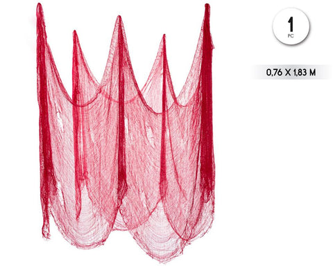 TELA ROJA HALLOWEEN 0.76m*1.83m