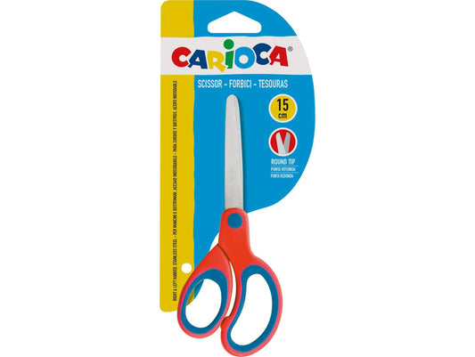 TIJERA 15CM CARIOCA ESCOLAR