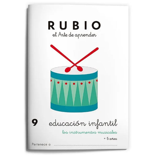 CUADERNO RUBIO EDUCACION INFANTIL N.9