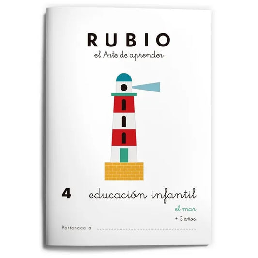 CUADERNO RUBIO EDUCACION INFANTIL N.4