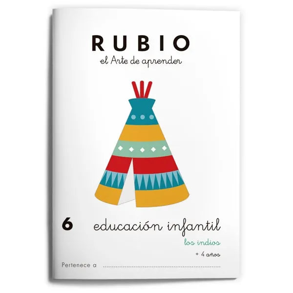 CUADERNO RUBIO EDUCACION INFANTIL N.6