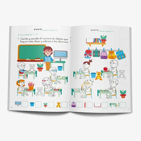 CUADERNO RUBIO EDUCACION INFANTIL N.8