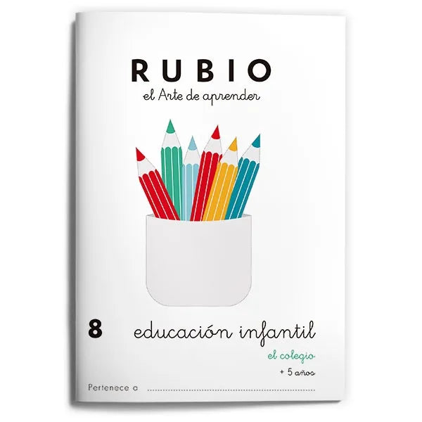 CUADERNO RUBIO EDUCACION INFANTIL N.8