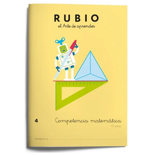 CUADERNO RUBIO COMPETENCIA MATEMATICA N.4