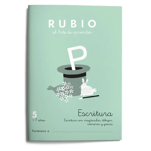 CUADERNO RUBIO ESCRITURA N.5