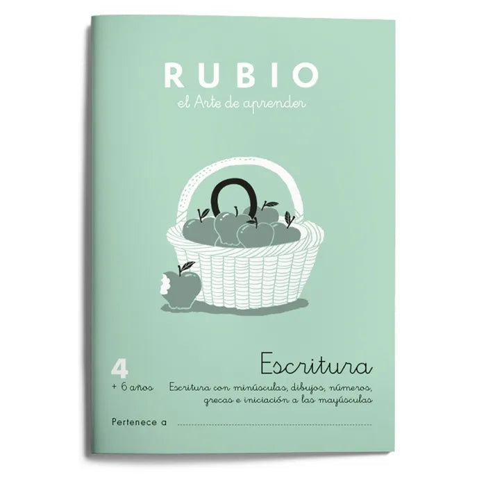 CUADERNO RUBIO ESCRITURA N.4