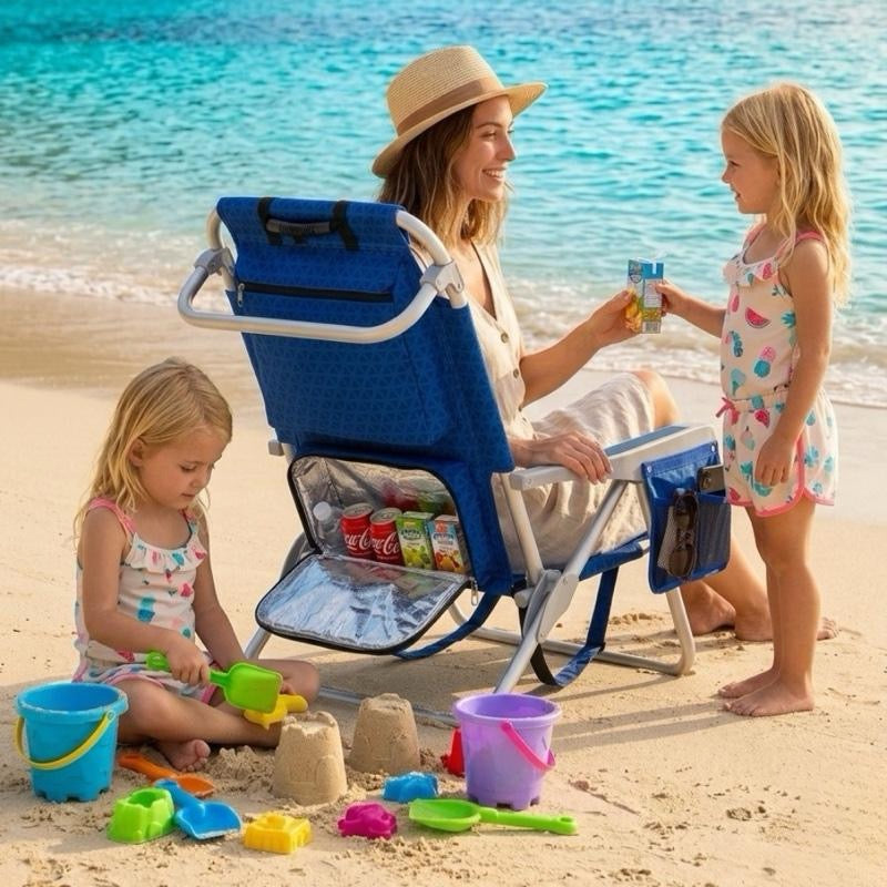 silla mochila 4 en 1 con nevera