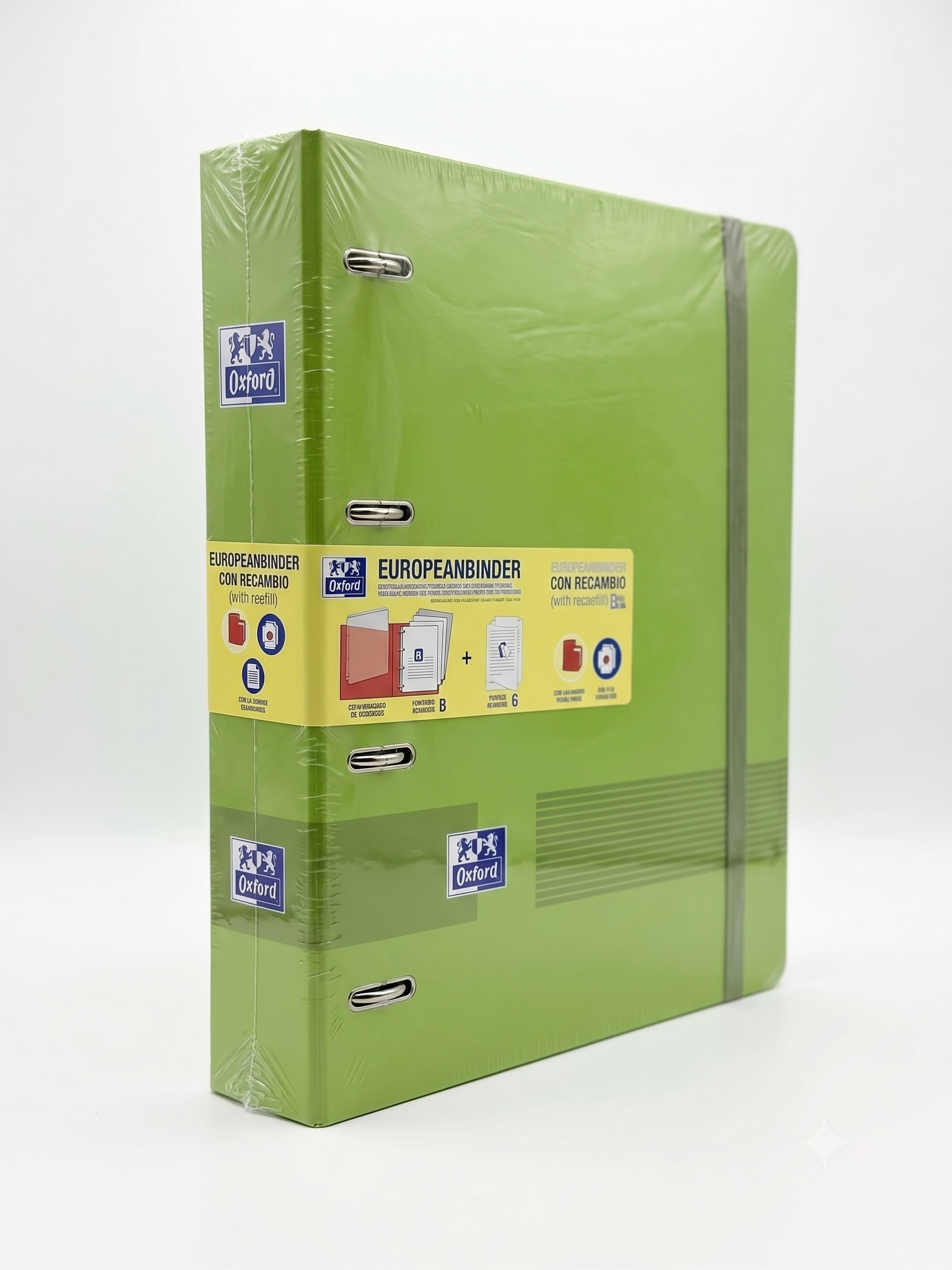Carpeta Oxford EuropeanBinder Polyfoam colores oscuros (Incluye Recambios)