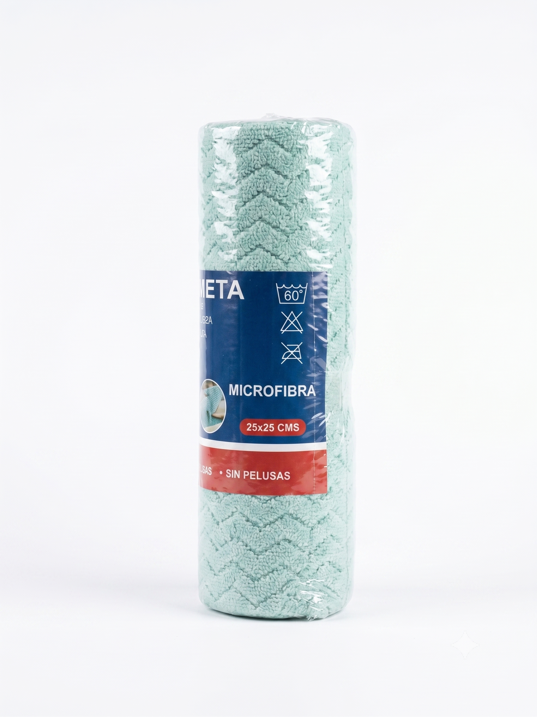 Rollo de Bayetas de Microfibra Multisuperficie - Pack Ahorro (20 uds)