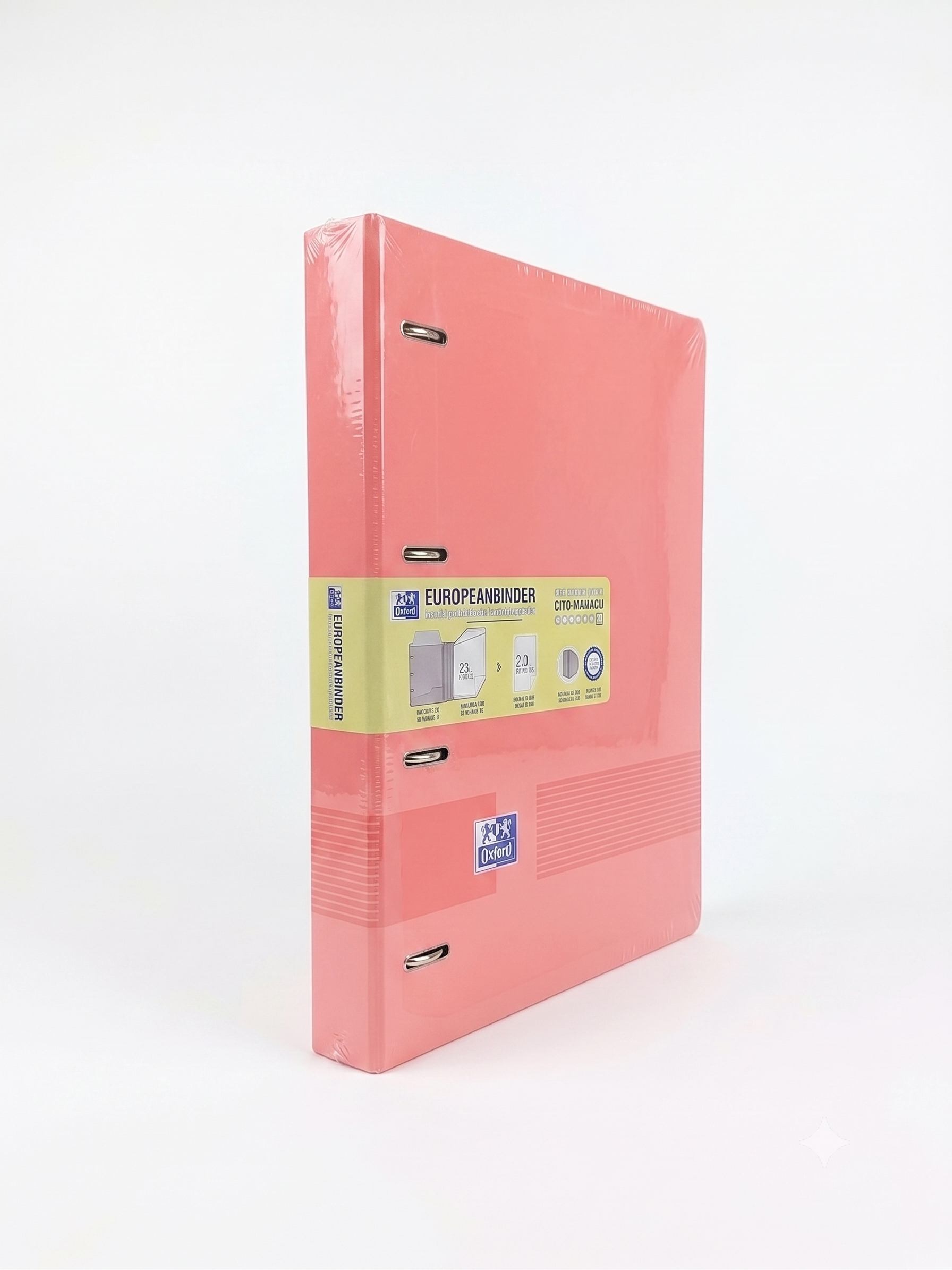 Carpeta Oxford EuropeanBinder Polyfoam colores oscuros (Incluye Recambios)