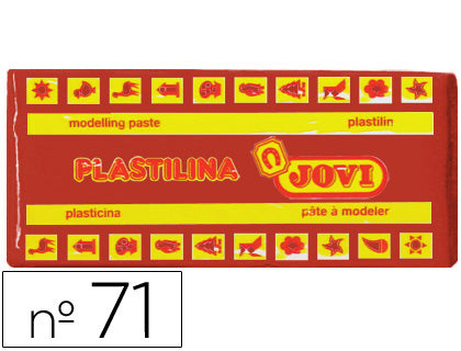 PLASTILINA JOVI MEDIANA 150G MARRON