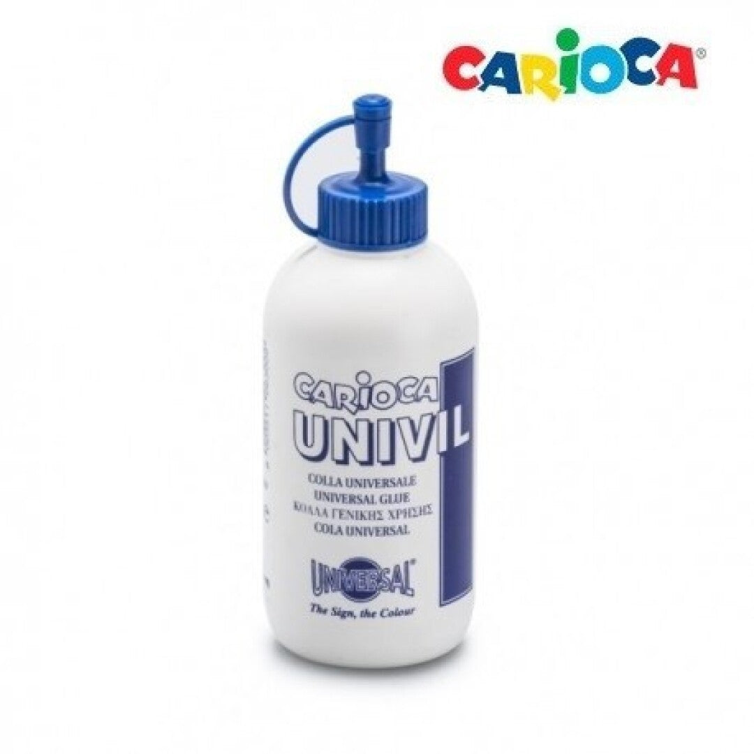 BOTE COLA BLANCA UNIVIL 100 GR CARIOCA