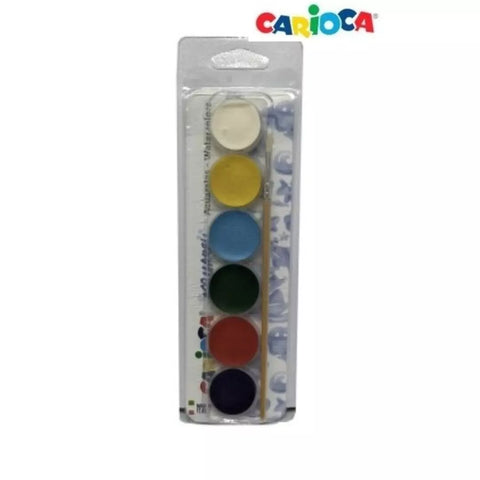 ACUARELAS 6 UNDS CARIOCA