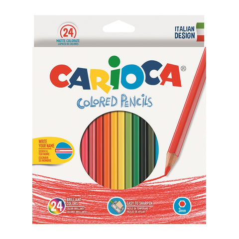 Lápices de colores caja 24 unidades CARIOCA