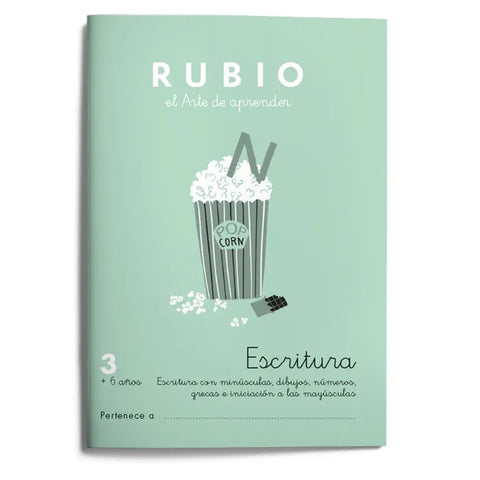 CUADERNO RUBIO ESCRITURA N.3