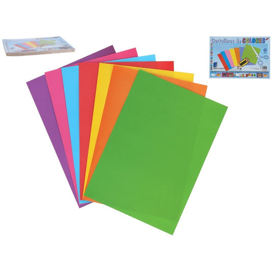 BLOC CARTULINA A4 COLORES 10 HOJAS 150G