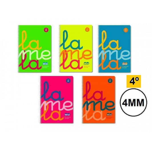 BLOC LAMELA CUARTO FLUOR 4MM COLOR SURTIDO