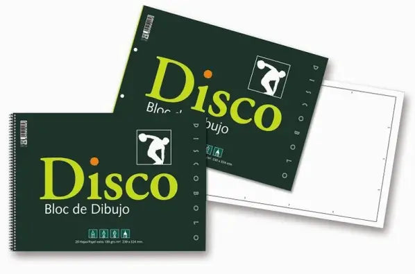 BLOC DIBUJO DISCO RECUADRO ZORRILLA 170R