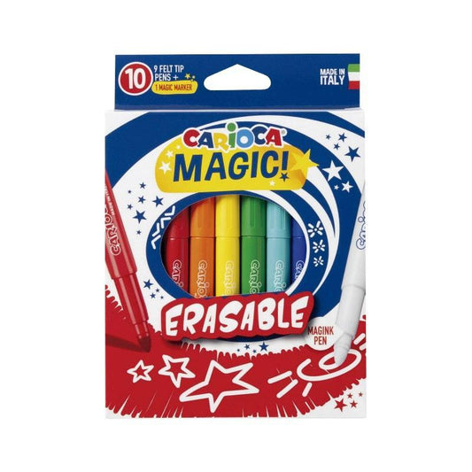 Rotuladores Mágicos Erasable Carioca 10 unidades