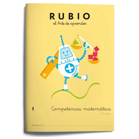 CUADERNO RUBIO COMPETENCIA MATEMATICA N.1