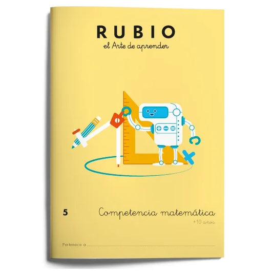 CUADERNO RUBIO COMPETENCIA MATEMATICA N.5