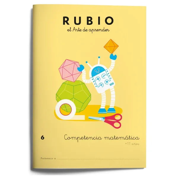 CUADERNO RUBIO COMPETENCIA MATEMATICA N.6